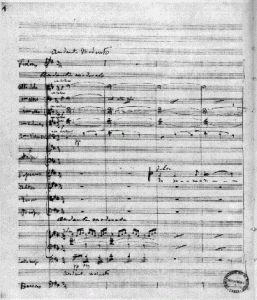 Faure_Requiem_Manuscript